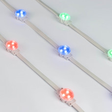 Модуль управляемый DMX-F3-D30 12V RGB-Auto (0.75W, IP68, 120 deg) (Arlight, Пластик, 3 года)