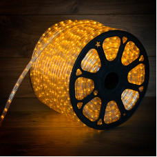 Дюралайт LED, эффект мерцания (2W) - желтый, бухта 100м