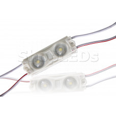 Светодиодный модуль герметичный SL-2835-2 LED (100-110Lm, 1W, 12V)