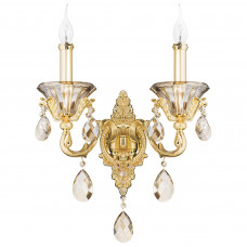 786622 Бра AMPOLLO 2х60W E14 24К ЗОЛОТО