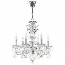 790064 Люстра SCHON 6x60W E14 Silver